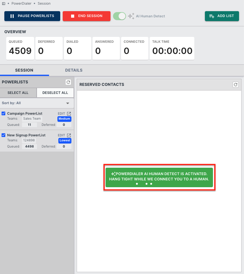 PowerDialer with AI Human Detect – Kixie PowerCall & SMS | Help Center ...