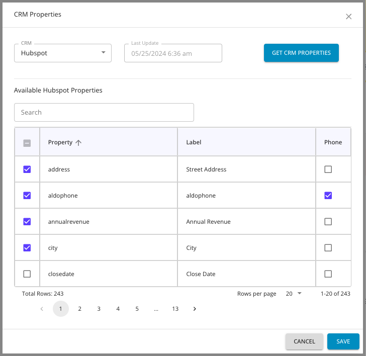 CRM Properties