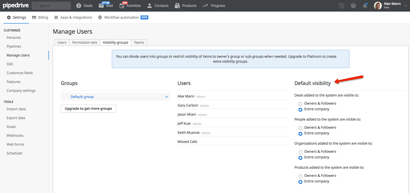 Pipedrive Call Statistics and Visibility Settings – Kixie PowerCall ...